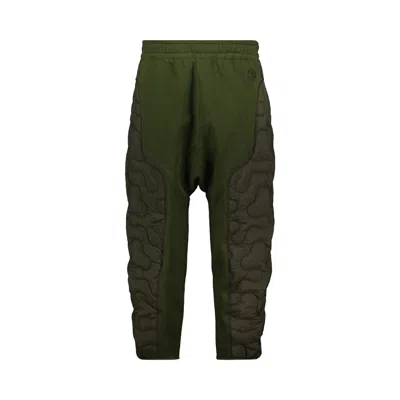 Pre-owned Moncler Genius X Salehe Bembury Padded Pants 'dark Green' | Men's Size M