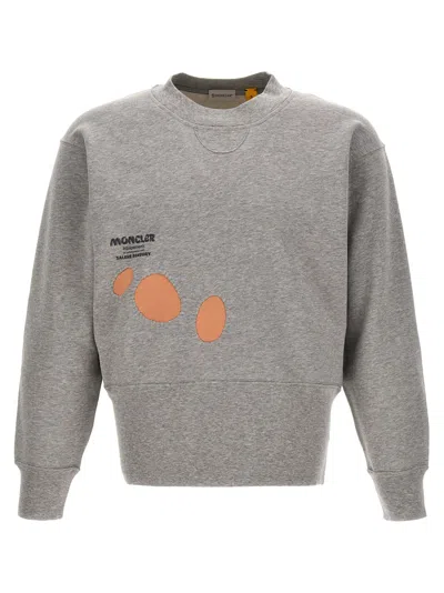 Moncler Genius X Salehe Bembury Sweatshirt In Gray