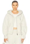 Moncler Genius X Willow Smith Zip Up Jacket In Cream