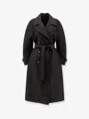 Moncler Genius Moncler X Edward Enninful Zake Technical Trench Coat In Black