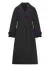 Moncler Genius Zake Moncler X Ee72 Trench Coat By Edward Enninful In Black