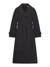 Moncler Genius Zake Moncler X Ee72 Trench Coat By Edward Enninful In Black
