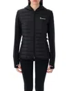 Moncler Genius Padded Zip-up Hoodie In Black