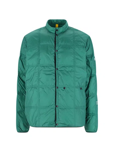Moncler Genius -inspired Technical Jacket In 100% Polyamide In Green