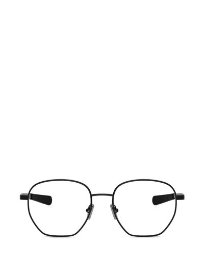 Moncler Geometric Frame Glasses In Black