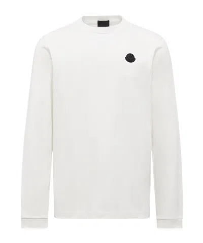 Moncler Geometric Logo Long Sleeve T-shirt