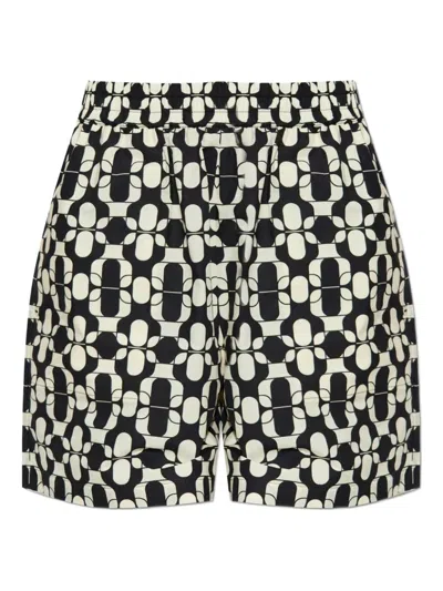 Moncler Geometric Pattern In Black