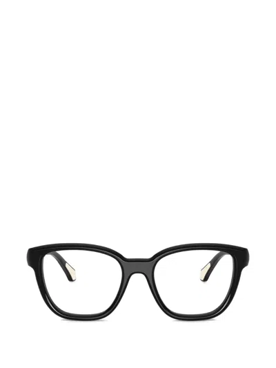 Moncler Geometric-frame Glasses In Black
