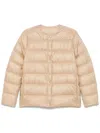 Moncler Gerbe Puffer Jacket In Neutrals