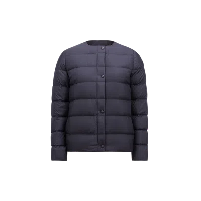 Moncler Gerbe Short Down Jacket Blue