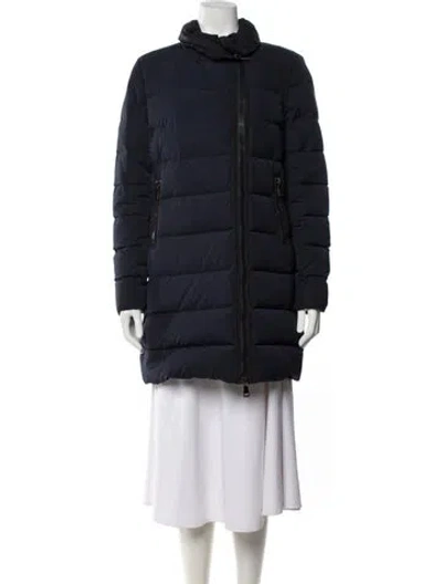 Pre-owned Moncler Gerboise Giubbotto Down Down Coat In Blue