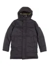 Moncler Gesudar Long Parka In Black