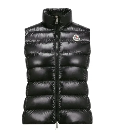 Moncler Ghany Down Vest In Black
