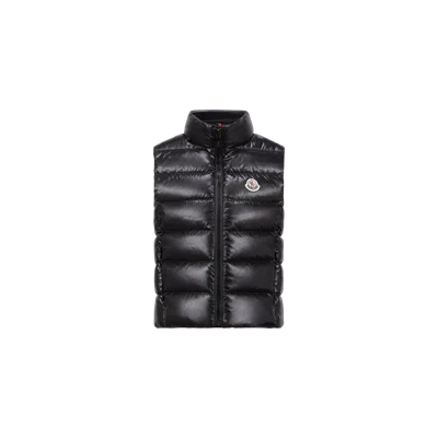 Moncler Kids' Ghany Down Vest Black