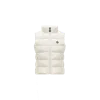 Moncler Girl's Ghany Quilted Vest In White