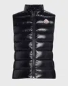 Moncler Ghany Shiny Quilted Puffer Vest