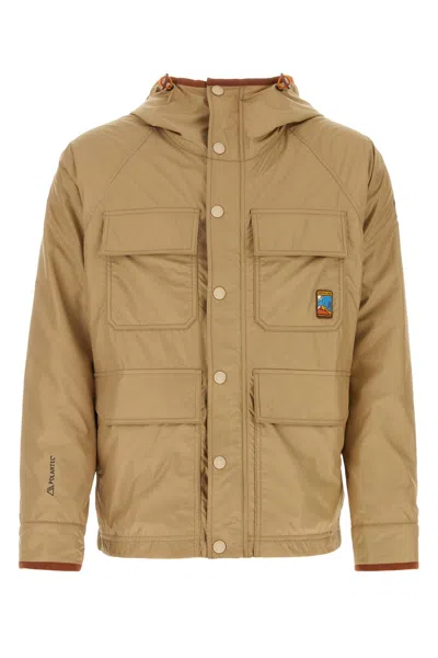 Moncler Giacca-4 Nd  Male In Brown