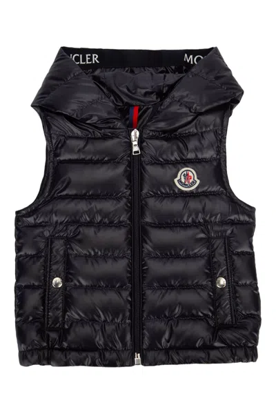 Moncler Kids' Giacca In Black