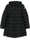 Moncler Gie Puffer Coat In Black