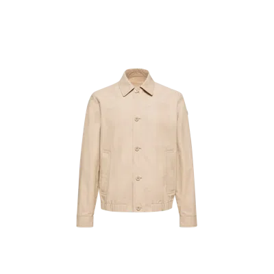MONCLER MONCLER SURCHEMISE GILBEN, HOMME, BEIGE, TAILLE: 0