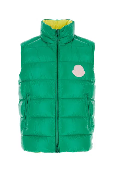 Moncler Gilet-4 Nd  Male In Green