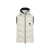Moncler Guersac Nylon Down Vest In White