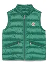 Moncler Gilet Imbottito Gui Ripiegabile In Green