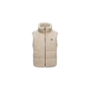 Moncler Gilet Matelassé Tib En Teddy In Neutral