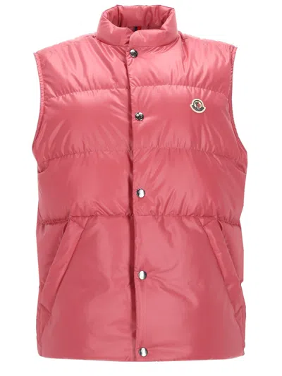 Moncler Gilet "restigo" Con Logo In Multi