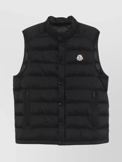 MONCLER GILET SLEEVELESS HIGH COLLAR