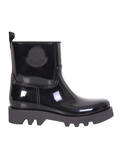 Moncler Ginette Rain Boots In Black