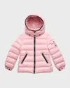 Moncler Girls' Bady Down Puffer Jacket - Big Kid In Medium Pink