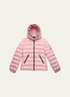 Moncler Girls' Bady Down Puffer Jacket - Big Kid In Medium Pink