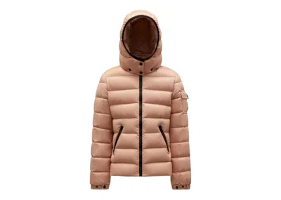 Pre-owned Moncler Girl's Bady Short Down Kid's Jacket In Light Pink