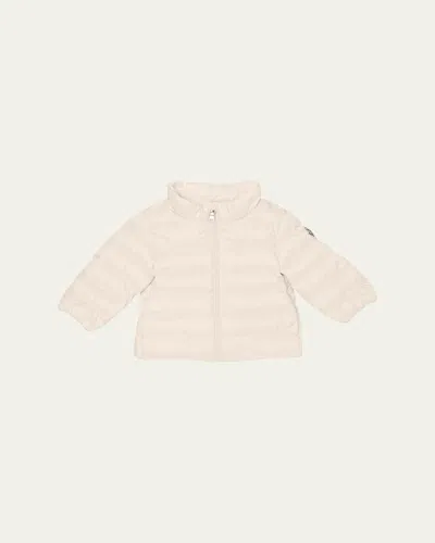 Moncler Kids' Girl's Cecil Quilted Jacket In Pink