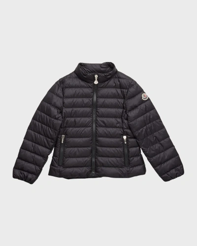 Moncler Kids' Kaukura Down Puffer Jacket In Black