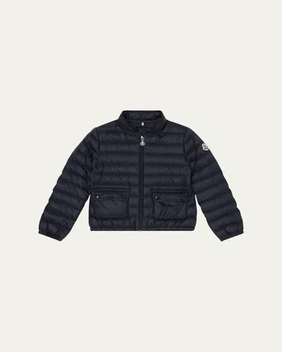 MONCLER GIRL'S LANS QUILTED DOWN JACKET
