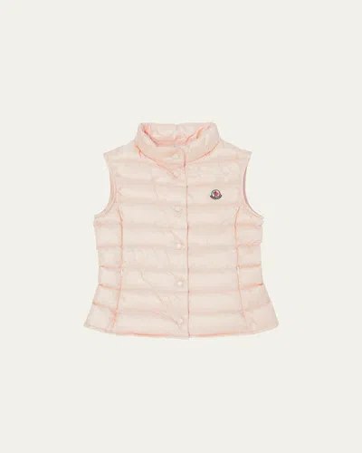 MONCLER GIRL'S LIANE QUILTED DOWN VEST