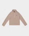 Moncler Girl's Logo-patch Sweatshirt In Brown