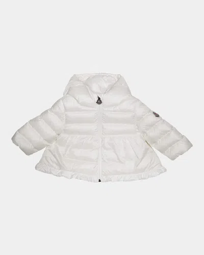 Moncler Kids' Girl's Oldie Solid Jacket In White