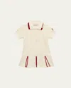 Moncler Dress  Kids Color White In Panna