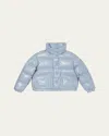 Moncler Girl's Puivert Down Jacket In Blue