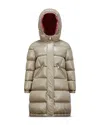 Moncler Girls' Bellevue Long Coat - Big Kid In Brown