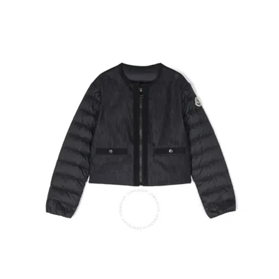 Moncler Girls Blue Nubia Padded Jacket