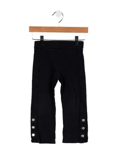 Pre-owned Moncler Babies' Girls Cotton Sweatpants In Blue