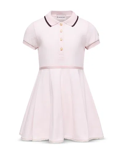 Moncler Girls' Dress - Little Kid, Big Kid In Pink
