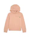 Moncler Girls' Embroidered Logo Hoodie - Big Kid In Pink
