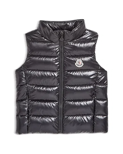 Moncler Girls' Ghany Down Puffer Vest - Little Kid In Black