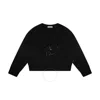 Moncler Girls Girocollo Logo-embellished Cotton Sweatshirt In Black