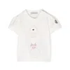 Moncler Girls Graphic-print Cotton Crew-neck T-shirt